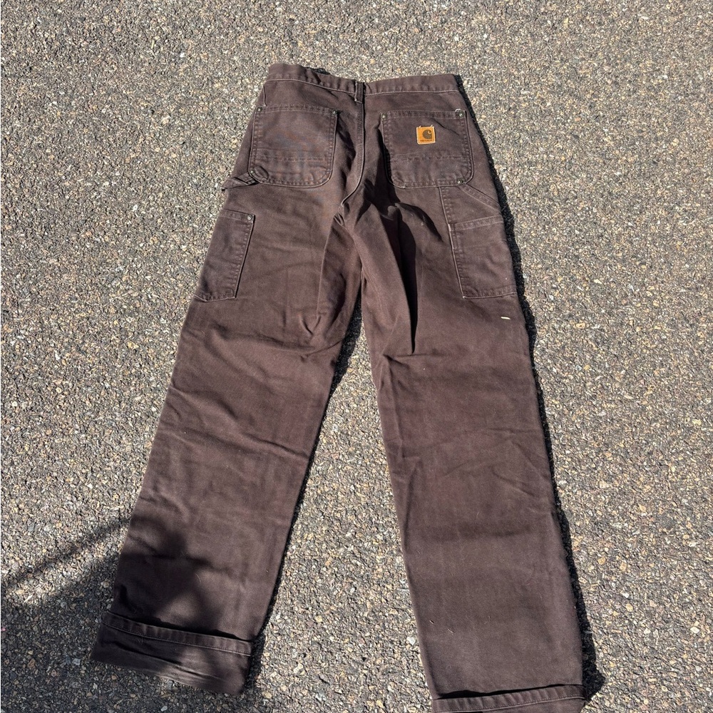 Carhartt Dark Brown Workwear Pants